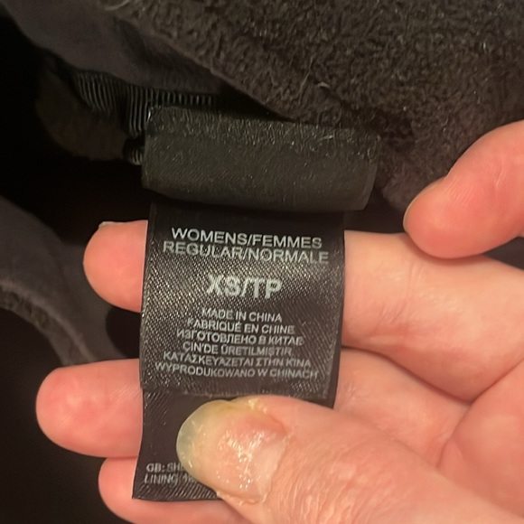 The north face zip up fleece woman’s XS black - Picture 2 of 6